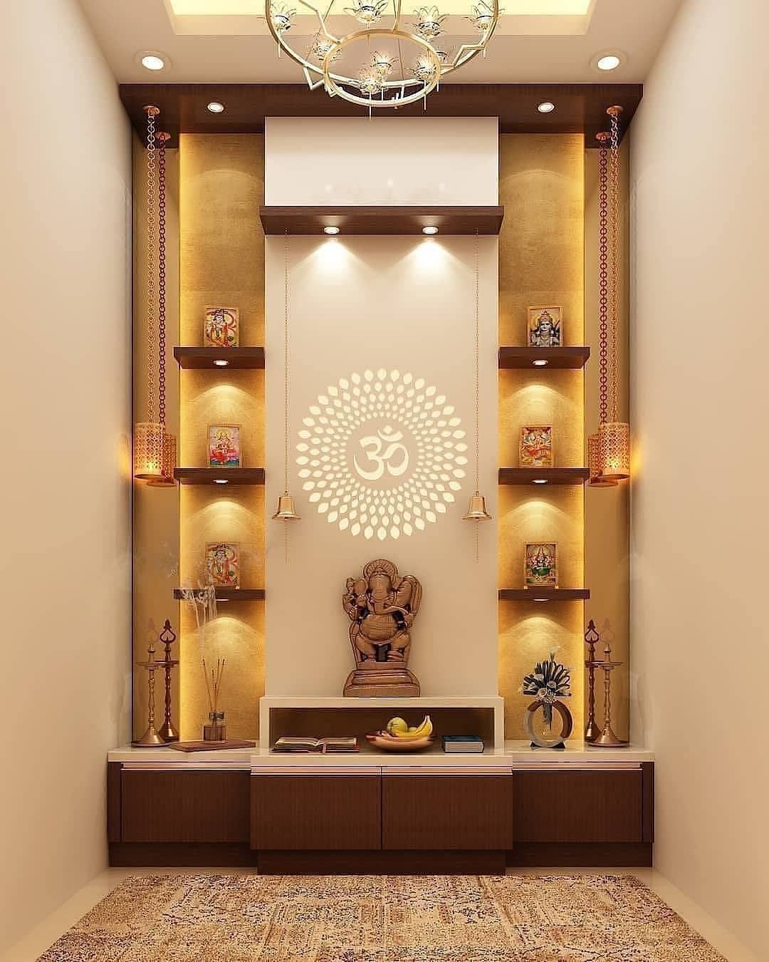 Traditional and Modern Puja Room Designs