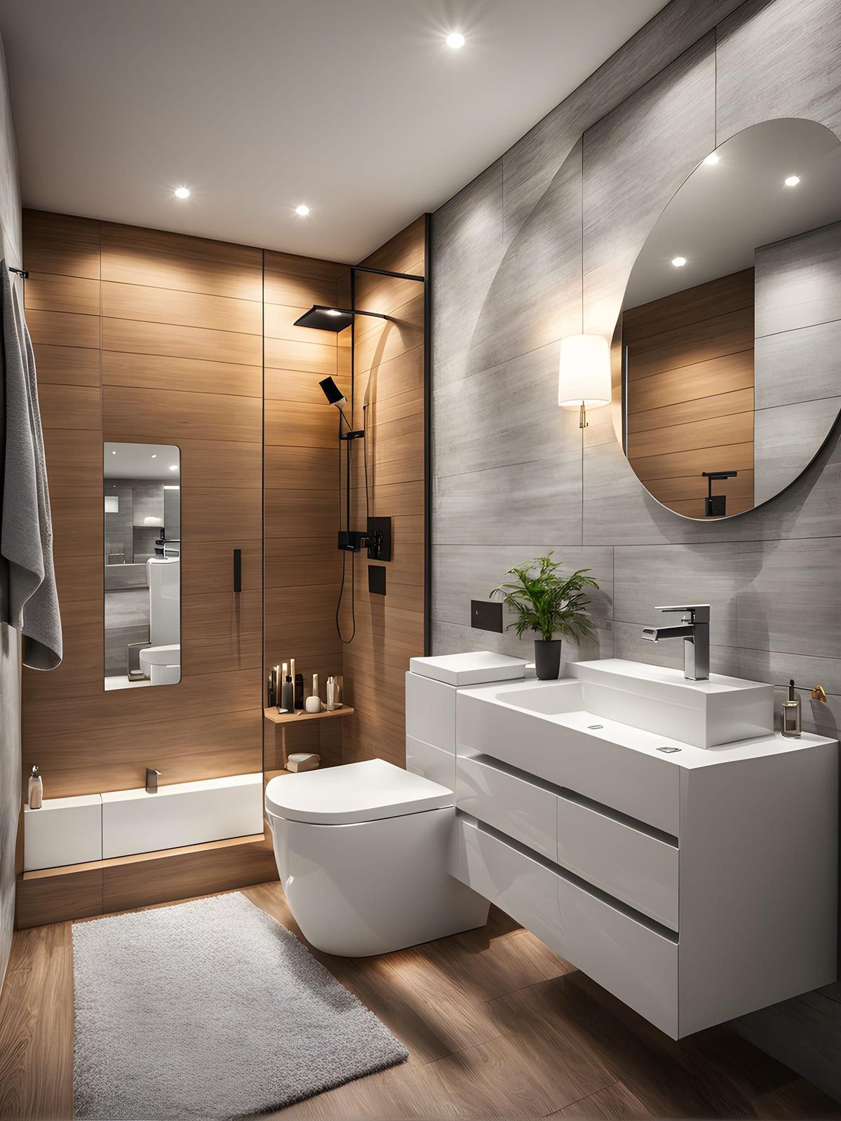 Modern Washroom and Bathroom Designs